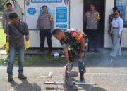 Dandim 0416/Bute Hadiri Pemusnahan Barang Bukti Ops Pekat II Singinjai di Polres Tebo