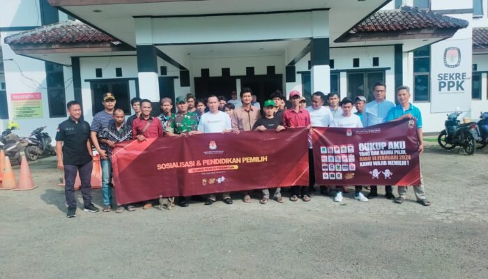 PPK Kecamatan Pebayuran Gelar Sosialisasi dan Pendidikan Pemilih Dalam Pemilu 2024