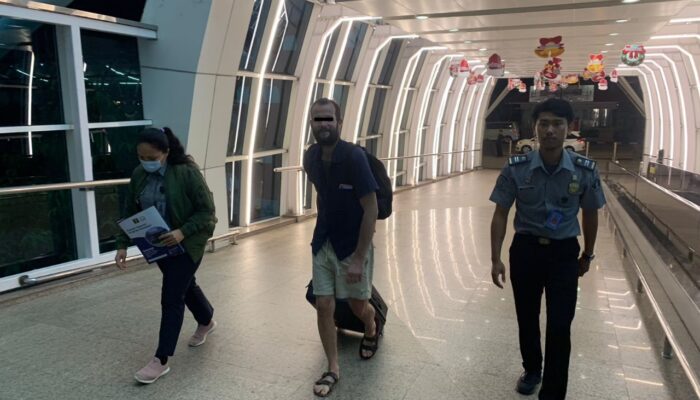 Awali Tahun, Rumah Detensi Imigrasi Denpasar Deportasi WNA Inggris