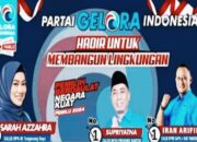 Caleg Partai Gelora Indonesia Gelar Sosialisasi dan Pembangunan