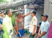 Angin Puting Beliung Sapu Jeruklegi Puluhan Rumah Rusak