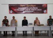 Komisi Pemilihan Umum Bungo Gelar Rapat Koordinasi Distribusi Logistik