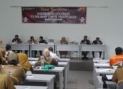 Dandim 0416/Bute Hadiri Rapat Koordinasi Distribusi Logistik