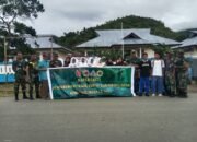 Selamatkan Warga Loman Dari Wabah Penyakit, Ini Yang di Lakukan Koramil 1512-02/Patani