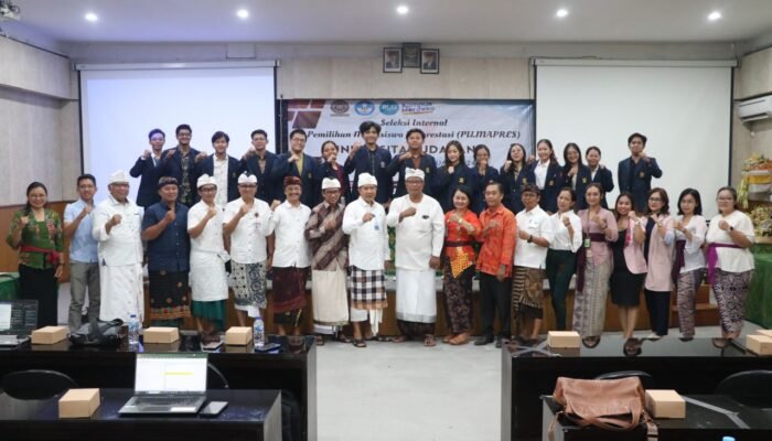 Pemilihan Mahasiswa Berprestasi Universitas Udayana Tingkat Universitas Tahun 2024 Diikuti 16 Peserta