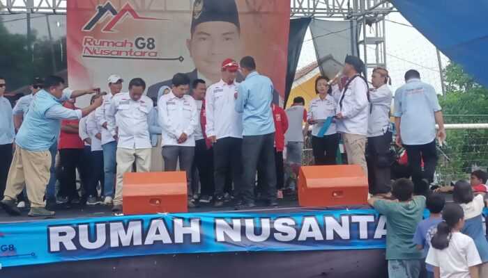 Ribuan Warga Antusias Hadiri Acara Deklarasi DPC Rumah Nusantara G8 Kabupaten Bekasi
