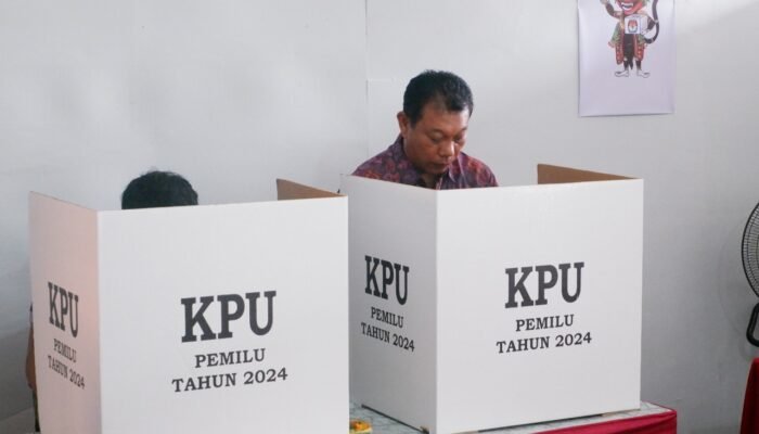 170 DPT Rutan Gianyar Salurkan Hak Suara di TPS Khusus Pemilu 2024