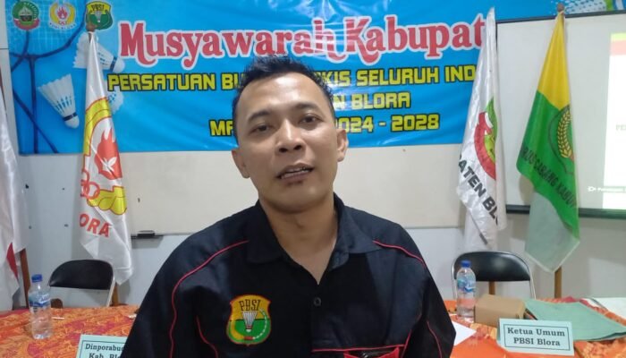 Gus Labib Terpilih Lagi Menjadi Ketum PBSI Blora Secara Aklamasi