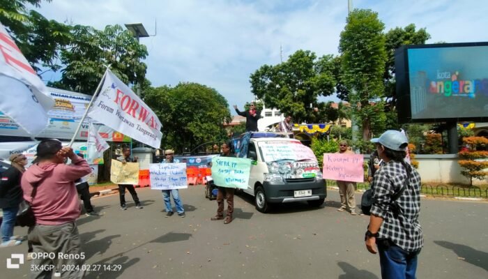 Wartawan Nilai Sistem Infromasi Satpol PP Kota Tangerang Bobrok