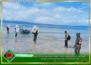 Distribusi Logistik Pemilu Mendapat Pengawalan Ketat Dari Babinsa Bersama Bhabinkamtibmas Gebe