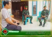 Aksi Babinsa Koramil 1512-01/Weda Menjaga Keamanan Logistik Pemilu 