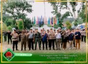 Satu Pleton Anggota Kodim 1512/Weda Kepung Kantor KPUD Halteng