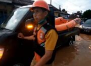 Sungai Cilopadang Meluap Puluhan Rumah dan Jalan Nasional Terendam Banjir