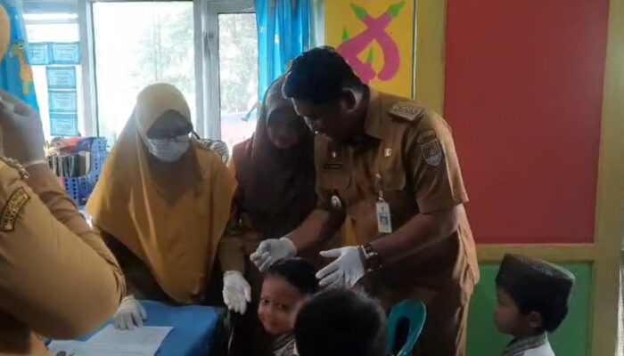 Puskesmas Majenang 1 Gelar Sub PIN Polio Putaran Ke Dua Sasar Ribuan Balita
