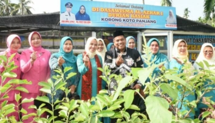 Tim Penilai Ketua Dasa Wisma Berprestasi Tingkat Provinsi Kunjungi Nagari Aur Malintang Selatan