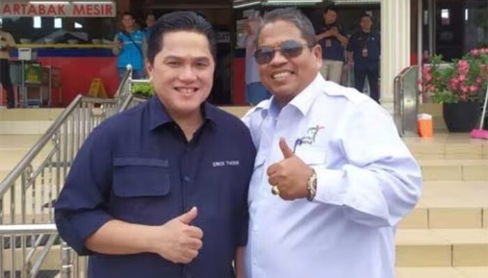 Erick Thohir Tinjau Pembangunan Proyek Tol Ruas Padang-Sicincin