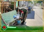 Peduli Kesehatan Masyarakat, Ini yang dilakukan Praka Laode