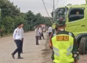 Dishub Kabupaten Bogor Tertibkan Truk Angkutan Tambang di Area Kantong Parkir