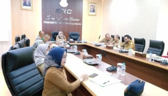 Pemkot Pangkalpinang Rakor Bersama Kemendagri Upaya Pengendalian Inflasi Daerah