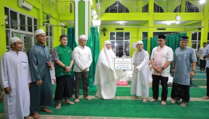 Safari Ramadhan Kedua, Pemkot Pangkalpinang Kunjungi Masjid Jami Al-Ihsan Kelurahan Lontong Pancur