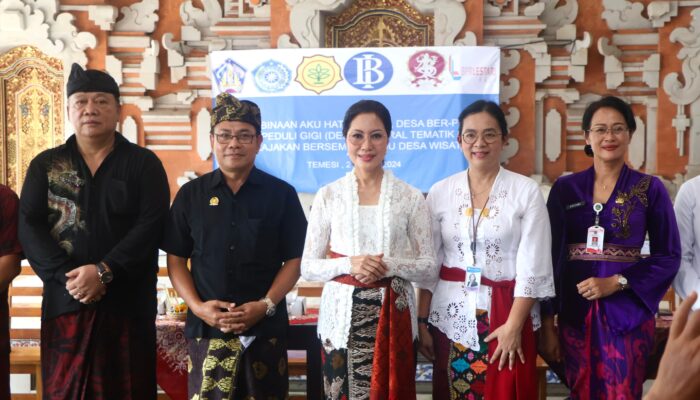 Bersama Pj Ketua TP PKK Bali, Bank Indonesia Laksanakan Program Desa Binaan di Temesi