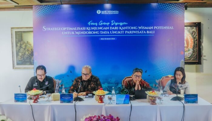 Dorong Wisman Potensial ke Bali, Bank Indonesia Selenggarakan FGD