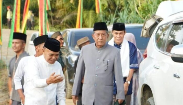 Pj Bupati Tebo Dampingi Wagub Jambi Safari Ramadhan di Kecamatan Serai Serumpun Tebo