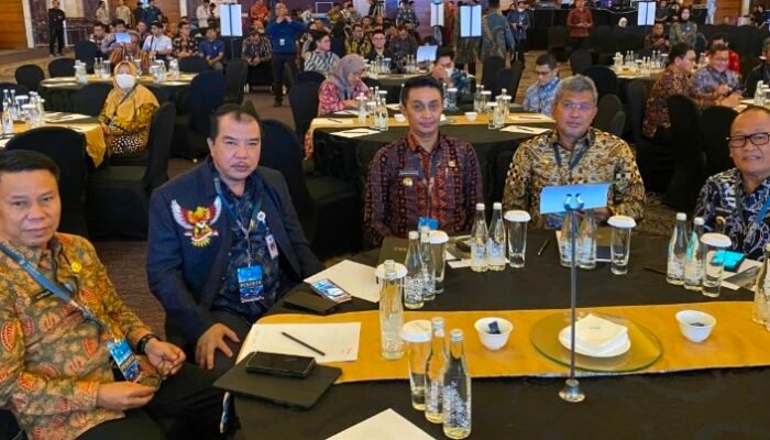 Pj Bupati H Mukti Ikuti Rakornas Pengenalan IKN