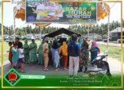 Jelang Hari Raya Idul Fitri 1445 H, Kodim 1512 Weda Gelar Bazar Murah 