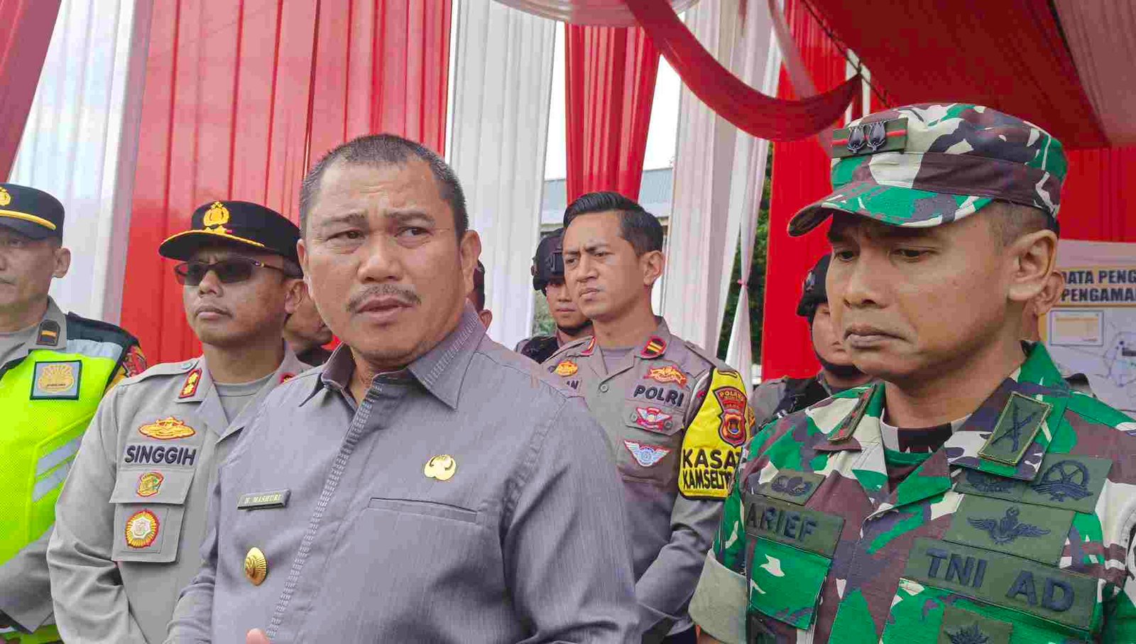Bupati Bersama Forkopimda Bungo Tinjau Pos Pam Mudik Lebaran 2 IMG 20240408 114148