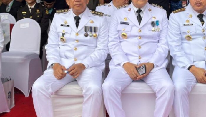 Pj Bupati Tebo Hadiri Upacara Peringatan Hari Otoda Tahun 2024