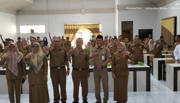 Dinkes Bungo Gelar Pembinaan Teknis Penyelenggaraan KKS Stop BAB Sembarangan Menuju STBM