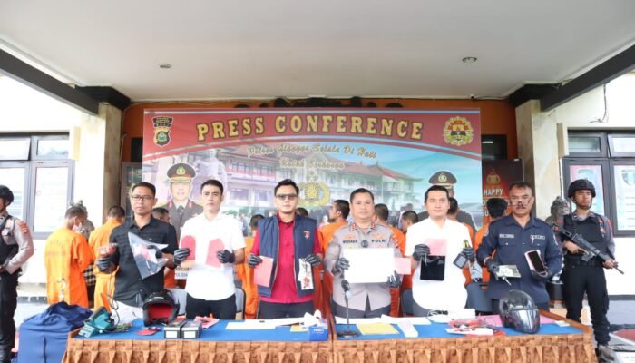 Operasi Sikat Agung 2024, Polres Gianyar Bekuk 15 Pelaku Pencurian 1 Perempuan