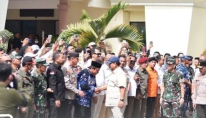 Terima Kunjungan Menhan RI, Suhatri Bur Apresiasi Tim Gabungan Penanggulangan Bencana