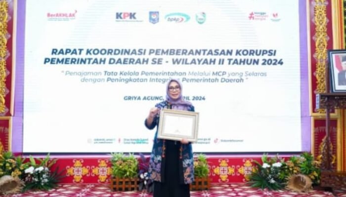 Pemkot Pangkalpinang Terima Penghargaan dari KPK