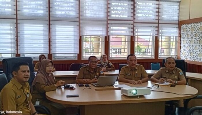 Plt Asisten II Ikut Rakor Rutin Bersama Mendagri