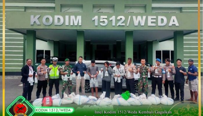 Intel Kodim 1512 Weda Kembali Gagalkan Peredaran Miras Jenis Cap Tikus di Halmahera Tengah