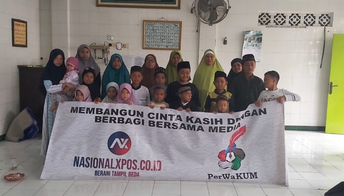Bangun Kebersamaan dengan Berbagi Bersama Media Nasionalxpos 