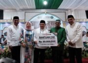 Gubernur Al Haris Berikan Hadiah Umroh Santri Hafidz 30 Juz Ponpes Nurul Jadid Singkut