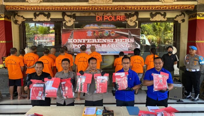 Operasi Antik Agung 2024, Polres Badung Sita 169,84 gram Sabu dan 258 Ekstasi