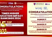 LSPR Institute Masuk Peringkat Dunia Versi THE Impact Rankings dan WURI Rankings