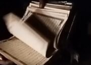 Kuasa Tuhan, Ribuan Barang Ludes Terbakar Didalam Truk Ekspedisi, Tiga Mushaf Al-Qur’an Utuh Tidak Tersentuh Api