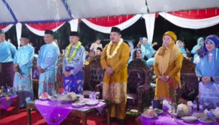 Bupati Didampingi Wabup Hadiri Pembukaan MTQ Tingkat Kecamatan Pelepat Ilir