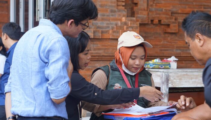 KPU RI Monitoring Pelaksanaan Coklit di Artis Kuta