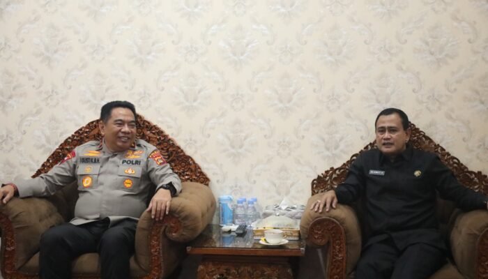 Kunker di Mapolda Bali, Tim Supervisi Sespimmen Lemdiklat Polri Diterima Wakapolda Bali