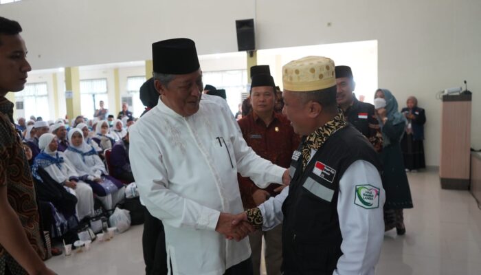 Wagub Sani Sambut Kepulangan 447 Jemaah Haji Jambi Kloter 24