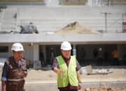 Bergerak Cepat, Kadis PU Cek Progres Pembangunan Stadion