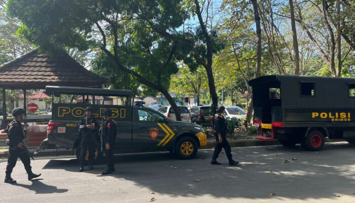 Satgas Ops Cipkon Patroli Dialogis Kantor Gubernur dan DPRD Bali