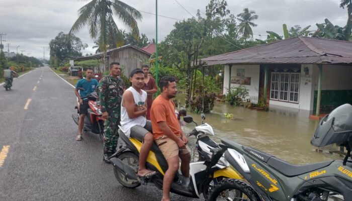 Banjir Terjang Weda Selatan Warga Diminta Waspada 