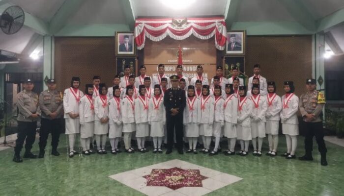 Pesan Kapolsek Mergangsan Kepada Paskibraka, Jadilah Teladan Bagi Generasi Muda Lainnya